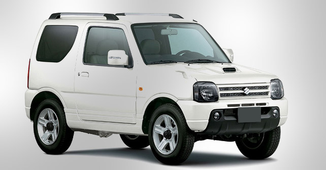 Suzuki Jimny White Color Front View