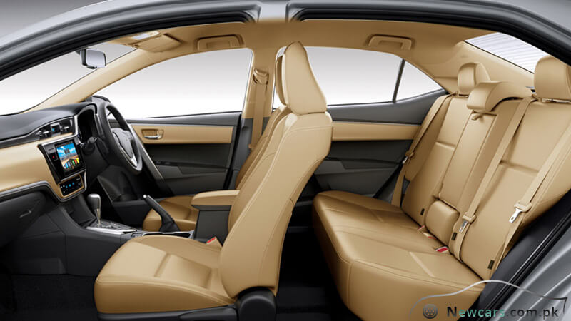 Toyota Corolla Grande 2018 Luxurious Interior