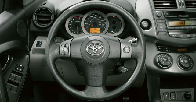 Toyota Rav4 Steering Wheel Interior